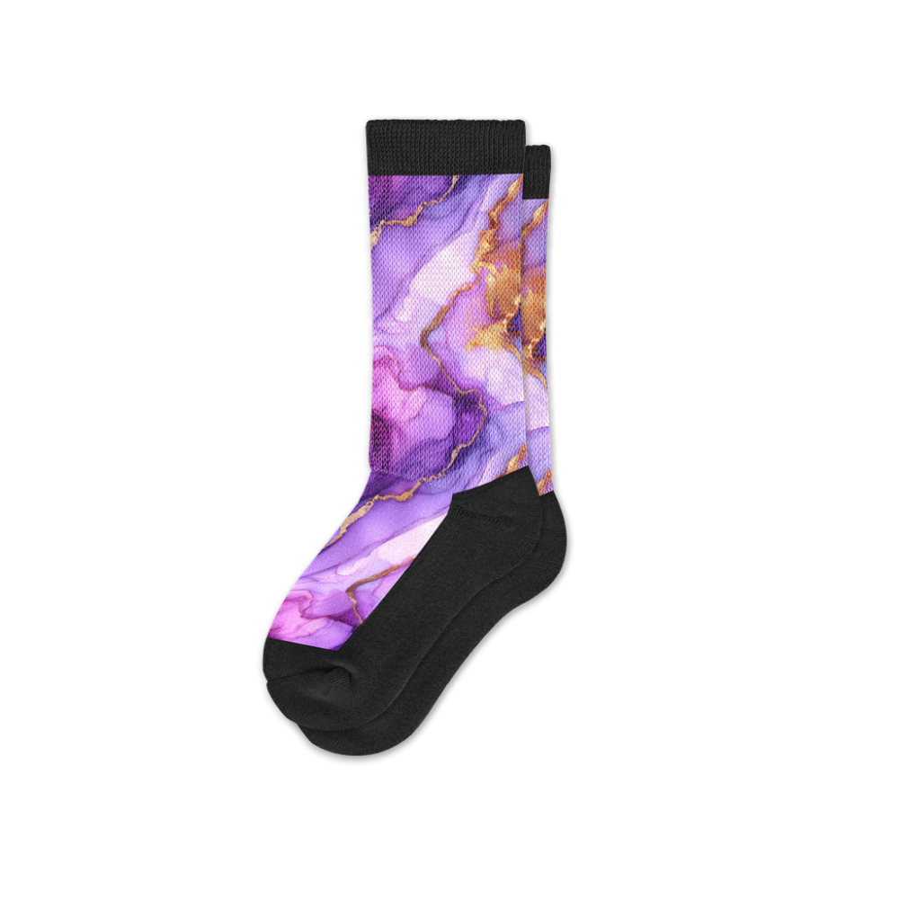 Golden Lavender EasyStretch™ Socks