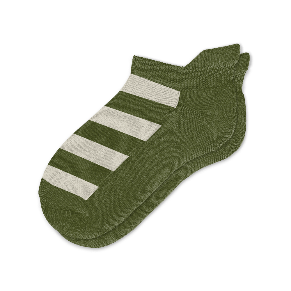Green Ankle Socks