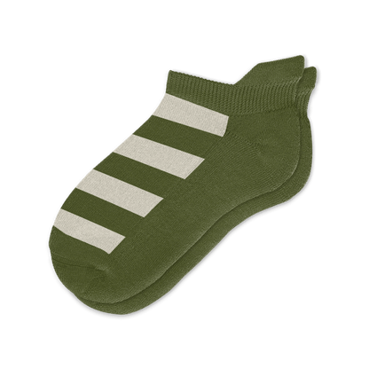 Green Ankle Socks