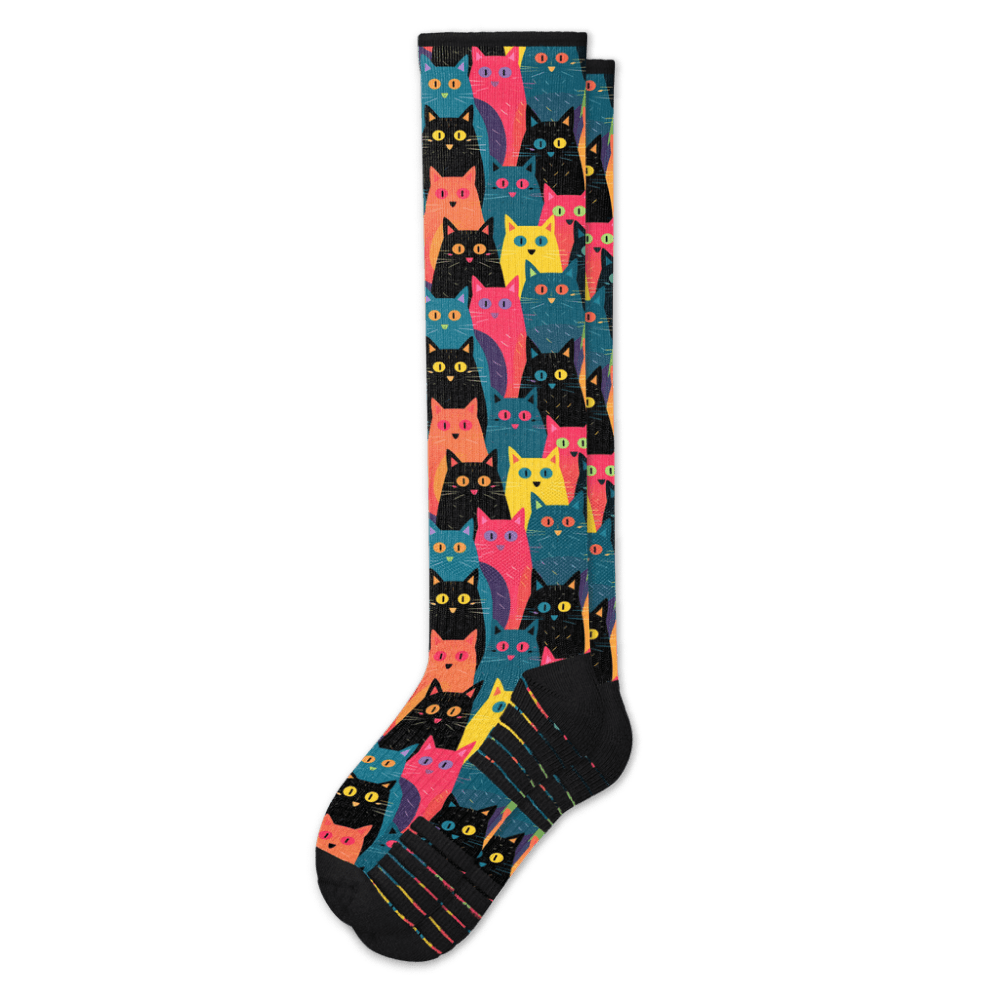 Kitty City Compression Socks