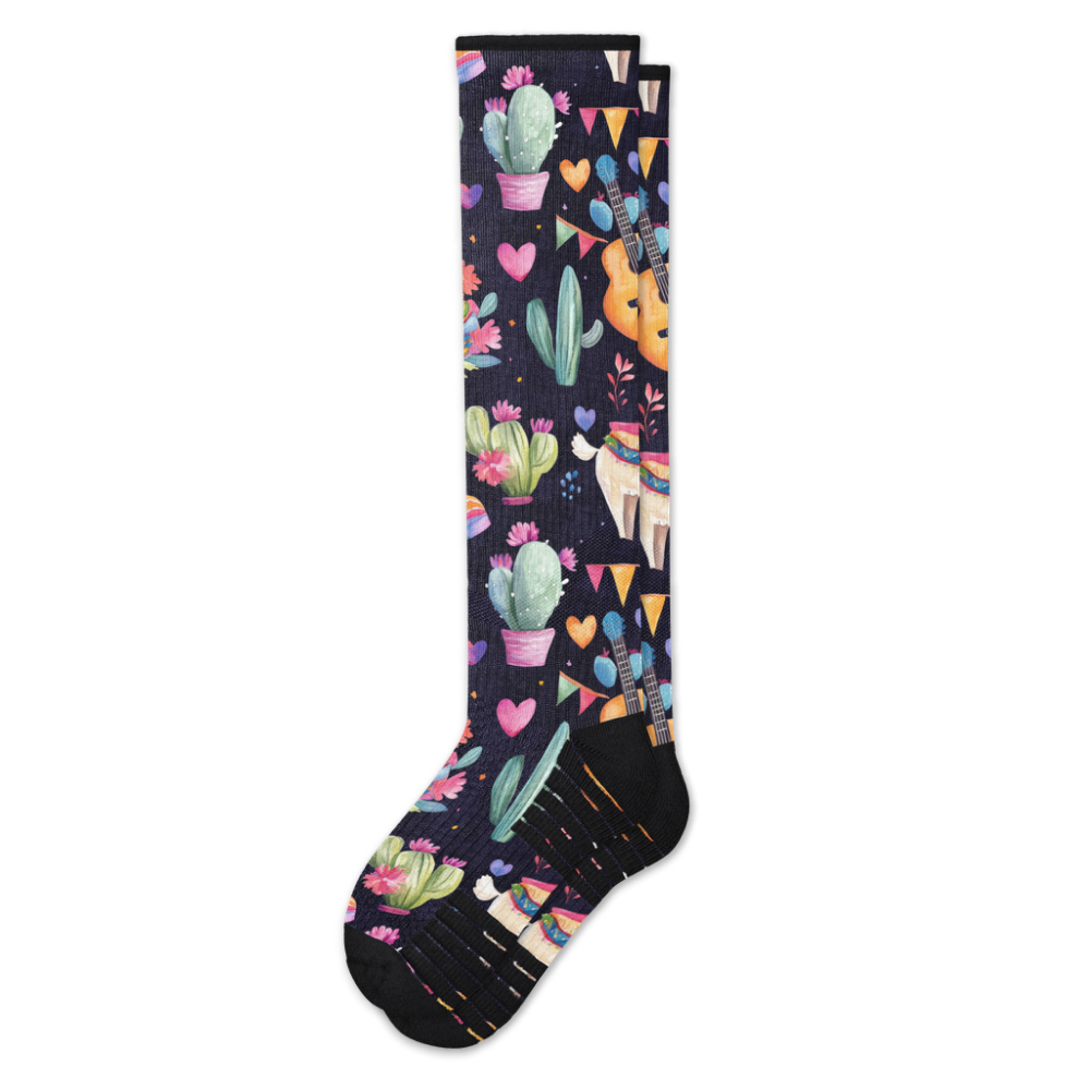 Llama Love Compression Socks
