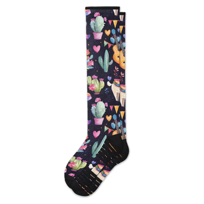 Llama Love Compression Socks