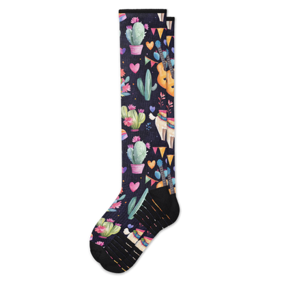 Llama Love Compression Socks