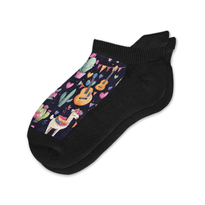 Llama Love Ankle Socks