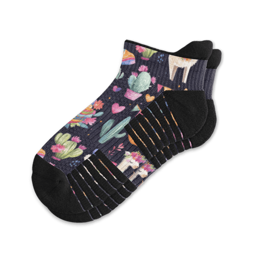 Llama Love Ankle Compression Socks
