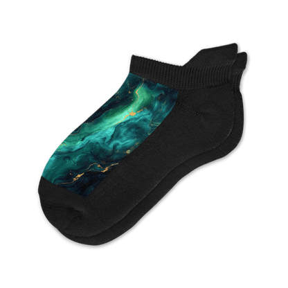 Malachite Ankle Socks