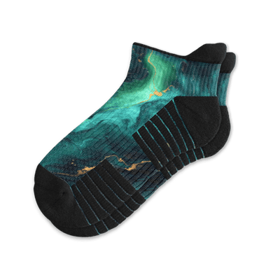 Malachite Ankle Compression Socks