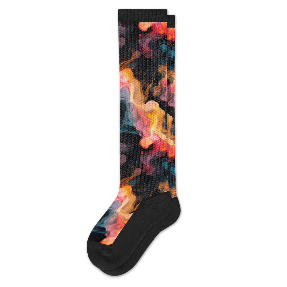 Midnight Lava EasyStretch™ Socks