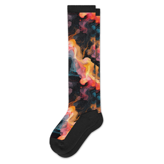 Midnight Lava EasyStretch™ Socks