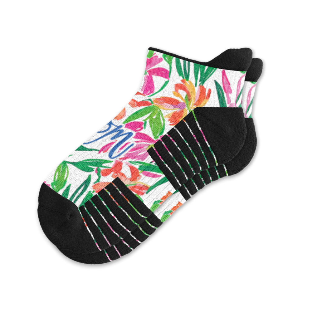 Mom's Bouquet Ankle Compression Socks