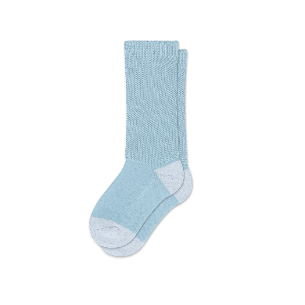 Pastel Blue EasyStretch™ Socks