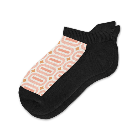 Peach Party Ankle Socks