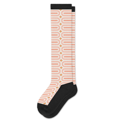 Peach Party EasyStretch™ Socks