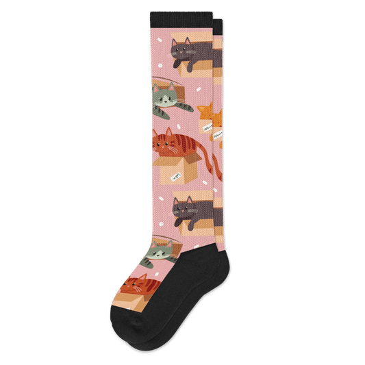 Cats in Boxes EasyStretch™ Socks