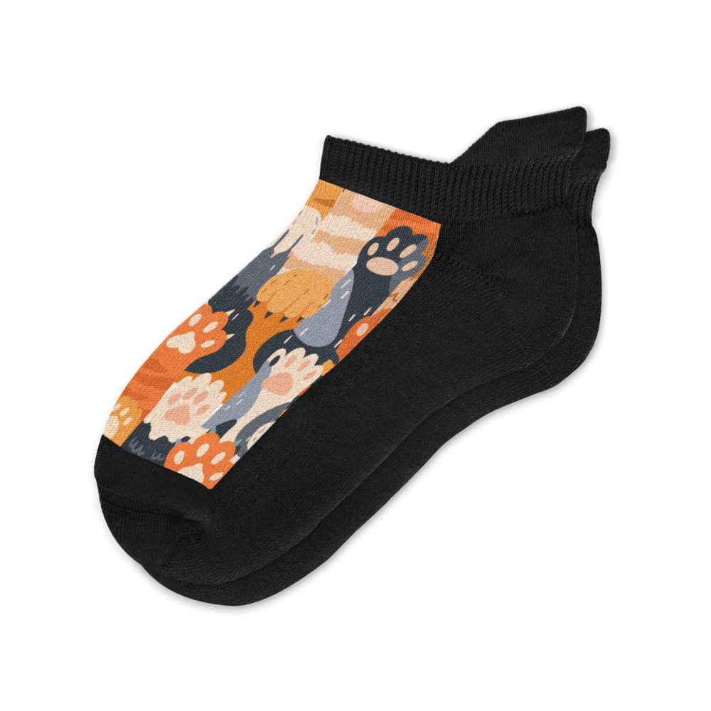 Cat Paws Ankle Socks