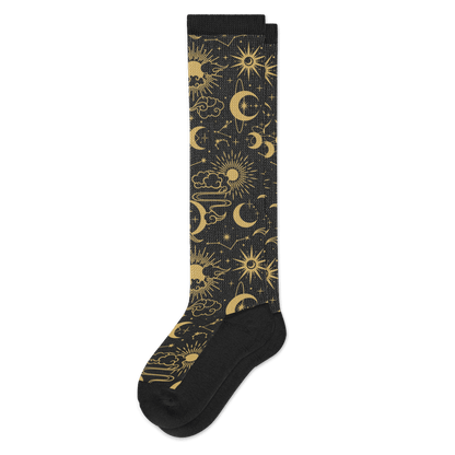 Star & Moon EasyStretch™ Socks
