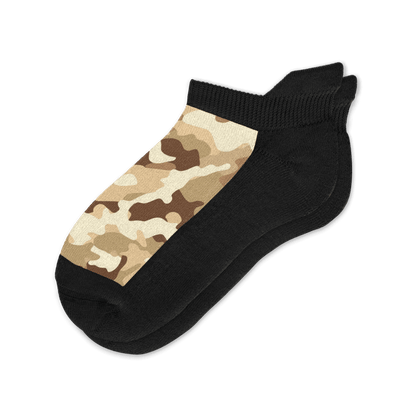 Desert Camo Ankle Socks
