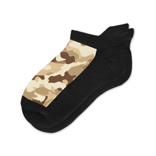 Desert Camo Ankle Socks