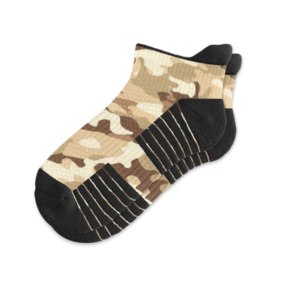 Desert Camo Ankle Compression Socks