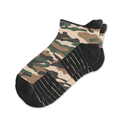 Army Camo Ankle Compression Socks