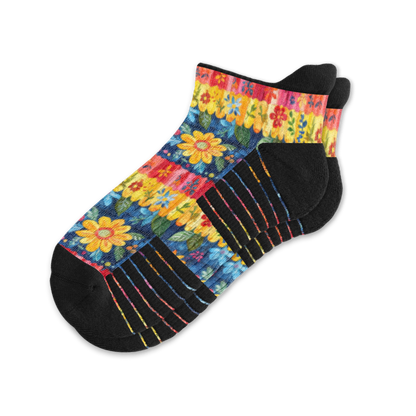 Spring Picnic Ankle Compression Socks