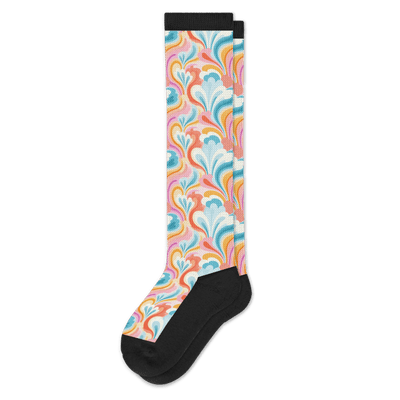 Spring Swirls  EasyStretch™ Socks