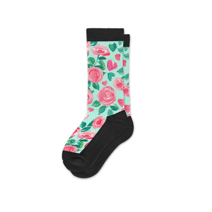 Sweet Roses EasyStretch™ Socks