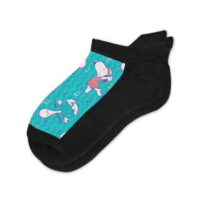 Beagle Ballet Ankle Socks