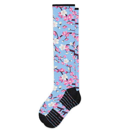 Cherry Blossoms Compression Socks