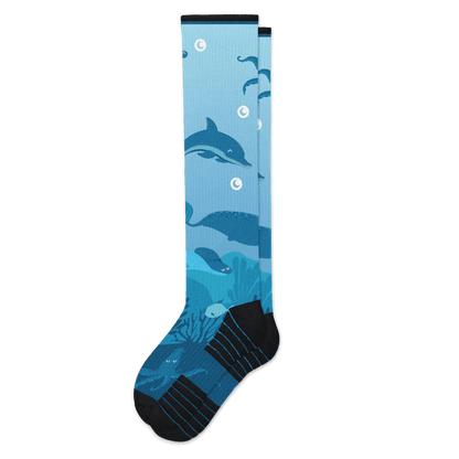 Deep Sea Compression Socks