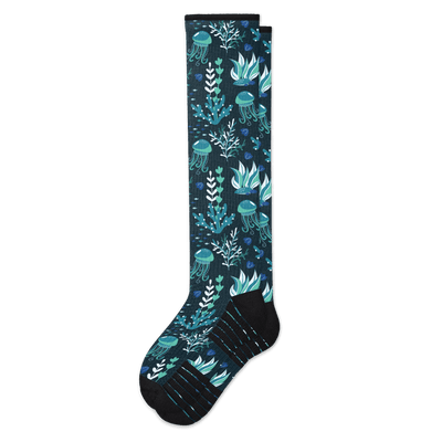 Jellyfish Blues Compression Socks