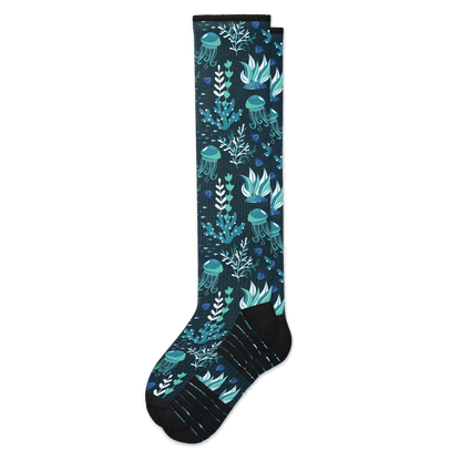 Jellyfish Blues Compression Socks